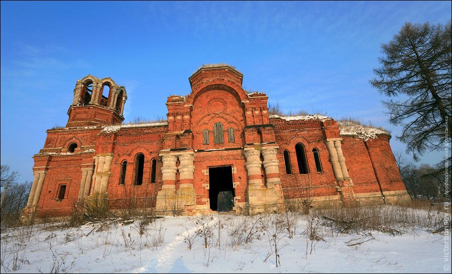 Заброшенные церкви Тульской области