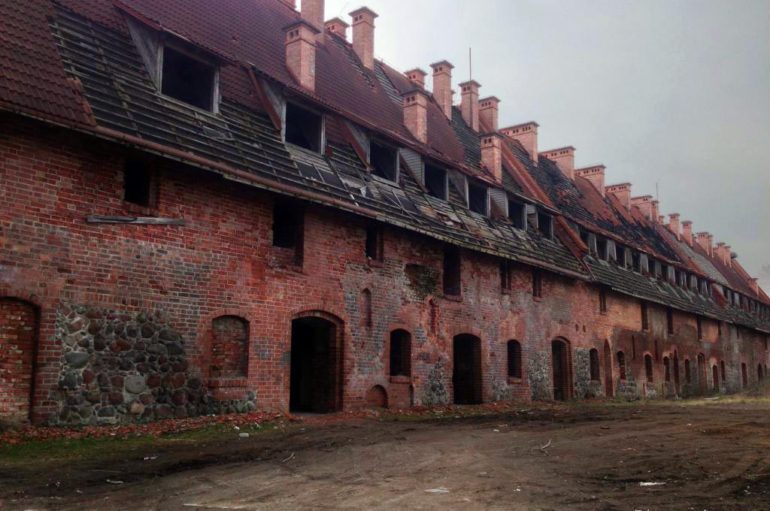 Замок Прейсиш-Эйлау в Калининградской области