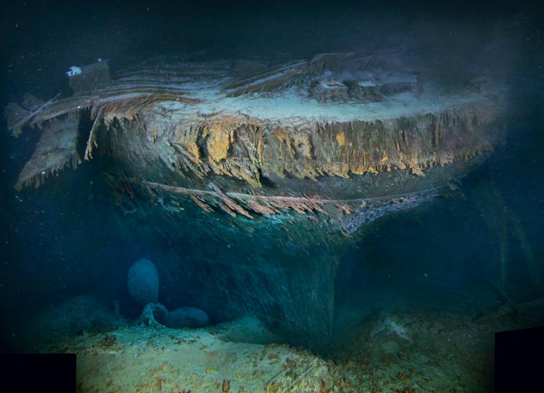Затонувший Титаник