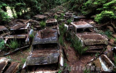 История исчезнувшего автомобильного кладбища