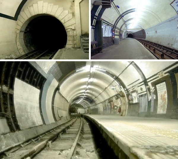 Заброшенный Лондонский метрополитен