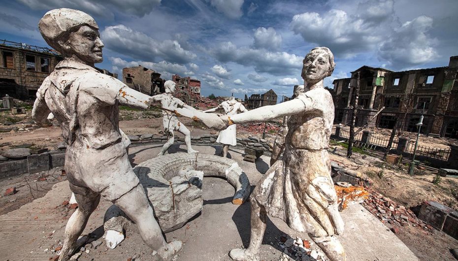 Рукотворные руины для фильма «Сталинград»