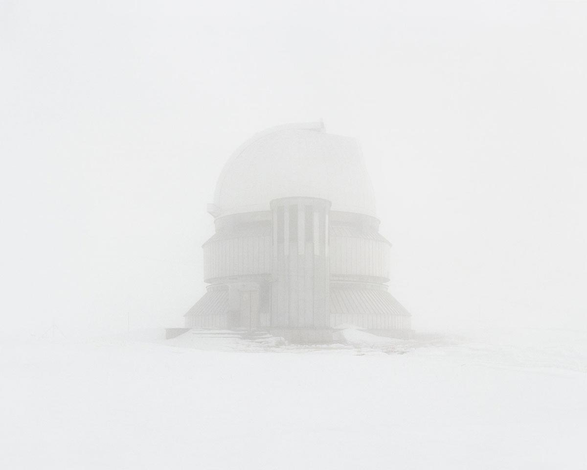 Заброшенная обсерватория, расположенная в районе с наилучшими условиями для космических наблюдений. Казахстан, Алматинская область.