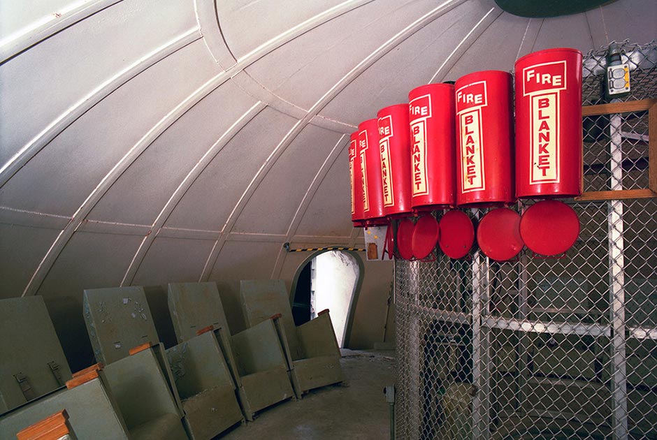 Защитный купол «резиновой комнаты» стартового комплекса 39B, космический центр Кеннеди. Фото: Roland Miller