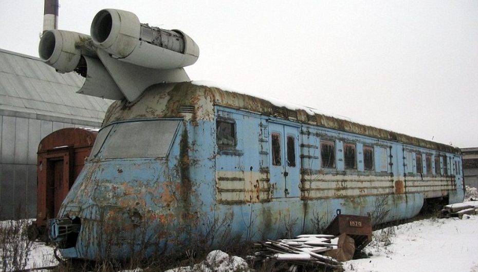Забытый советский скоростной вагон-лаборатория
