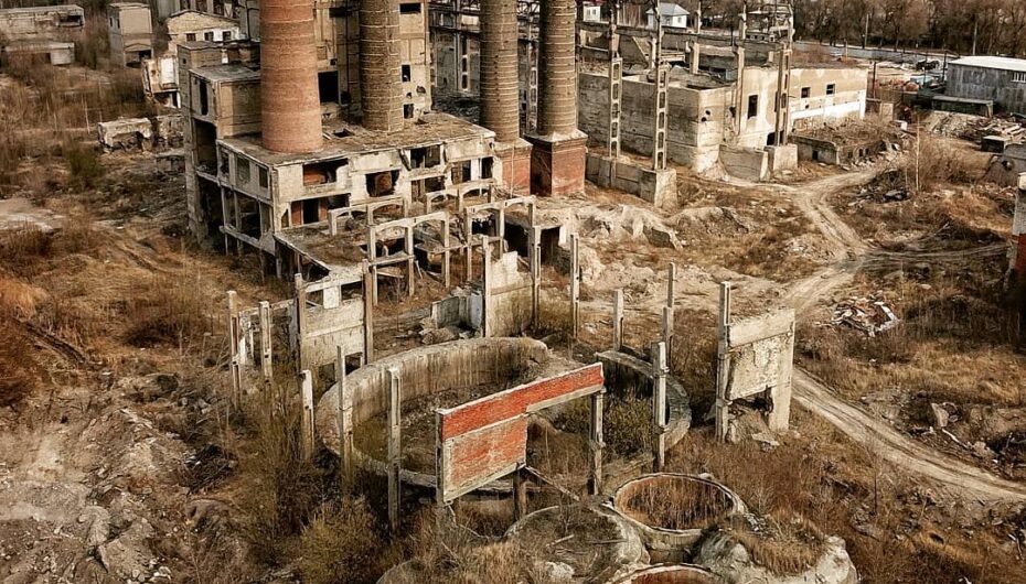 ☠️ CEMENTERY ☠️Ruins of old cement factory «Spartak»