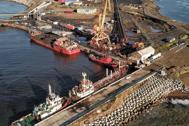 🚜 Угольный морской порт | Coal seaport ⚓